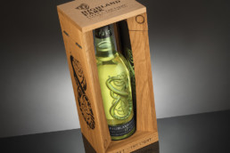 highland park whiskey bottle display