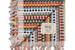 mayde towel with different colors