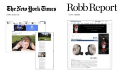 the New York times and Robb Report features the noble audio earbuds
