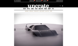 uncrate features Discommon car table