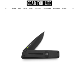 gear for life features the James brand knife