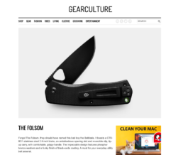 gear culture features James brand knife