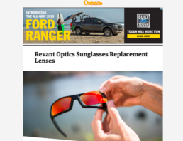 outside features sunglasses with replacement lenses