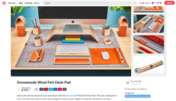 grovemade featured desk setup