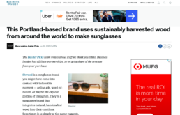 business insiders features a sunglass article