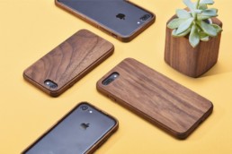 grovemade cases on many different types of phones
