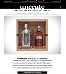 uncrate features highland park