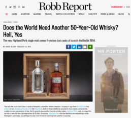 Robb Report features highland park