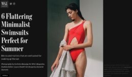 Wall Street journal features swimsuits