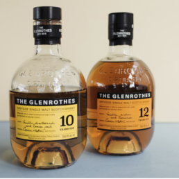 two glenrothes bottles next to each other