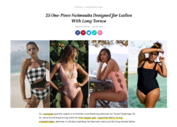 saint somebod featured in article with models wearing it