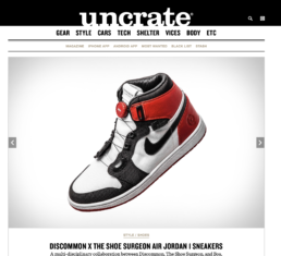 sneaker of air Jordan 1