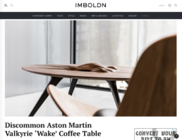 embolden features Discommon car table