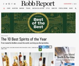 Robb Report features nosotros